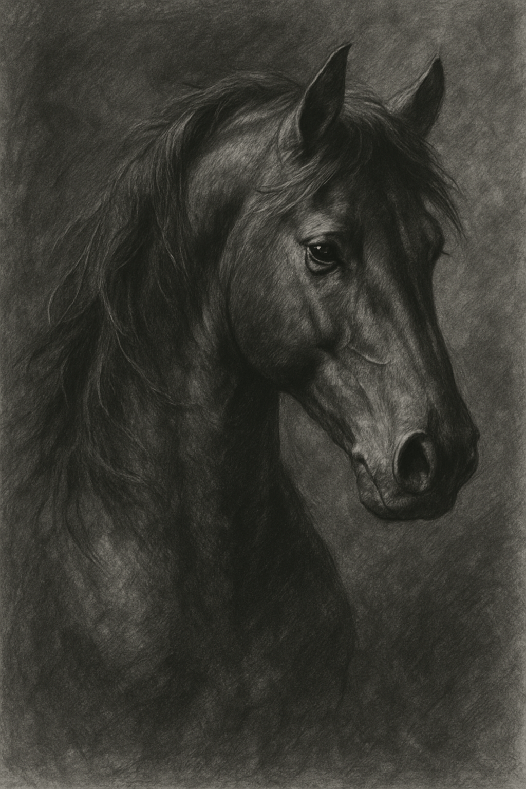 “Monochrome Beasts: A Surreal Abstract Animal Canvas Collection | Zebra, Lion, Horse, Wolf, Eagle, and More” in 4k resolution