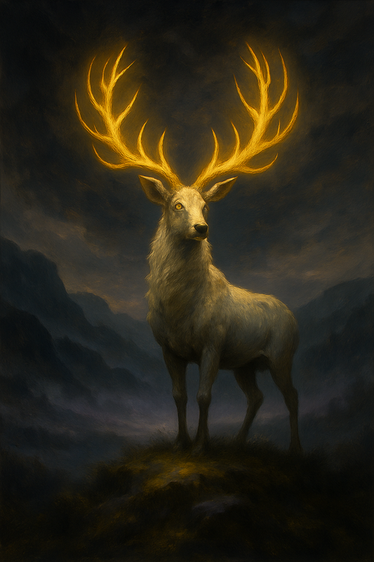 “Fantacy of the Golden Stag of Dawn II”