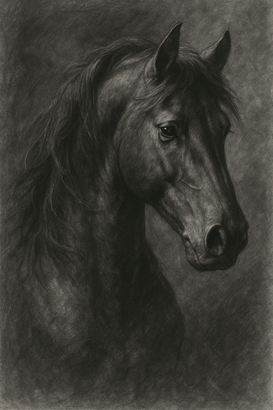 “Monochrome Beasts: A Surreal Abstract Animal Canvas Collection | Zebra, Lion, Horse, Wolf, Eagle, and More” in 4k resolution