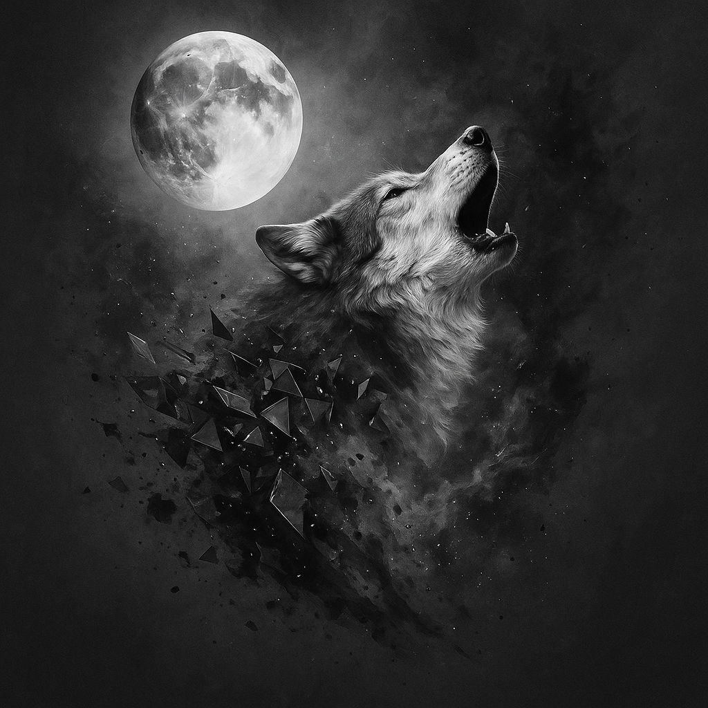 “Monochrome Beasts: A Surreal Abstract Animal Canvas Collection | Zebra, Lion, Horse, Wolf, Eagle, and More” in 4k resolution
